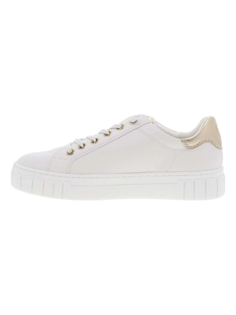 MARCO TOZZI   Baskets basses plateforme   Blanc