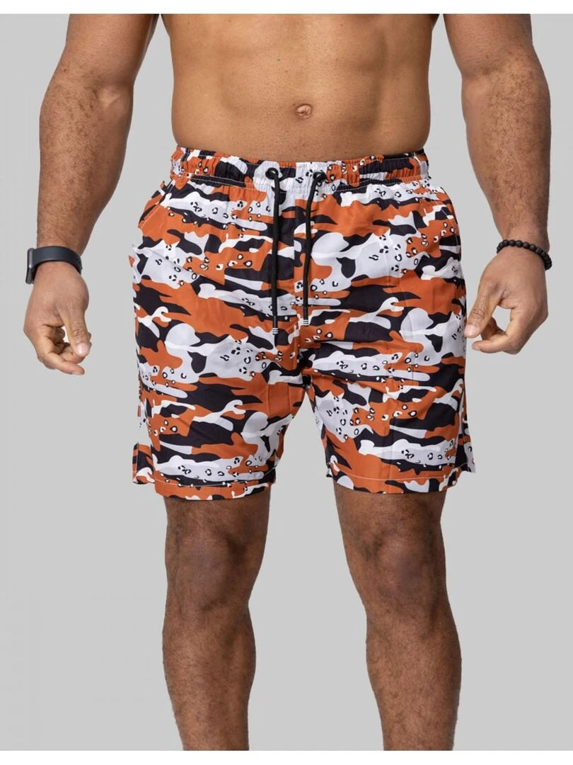 Short de bain Kebello Orange