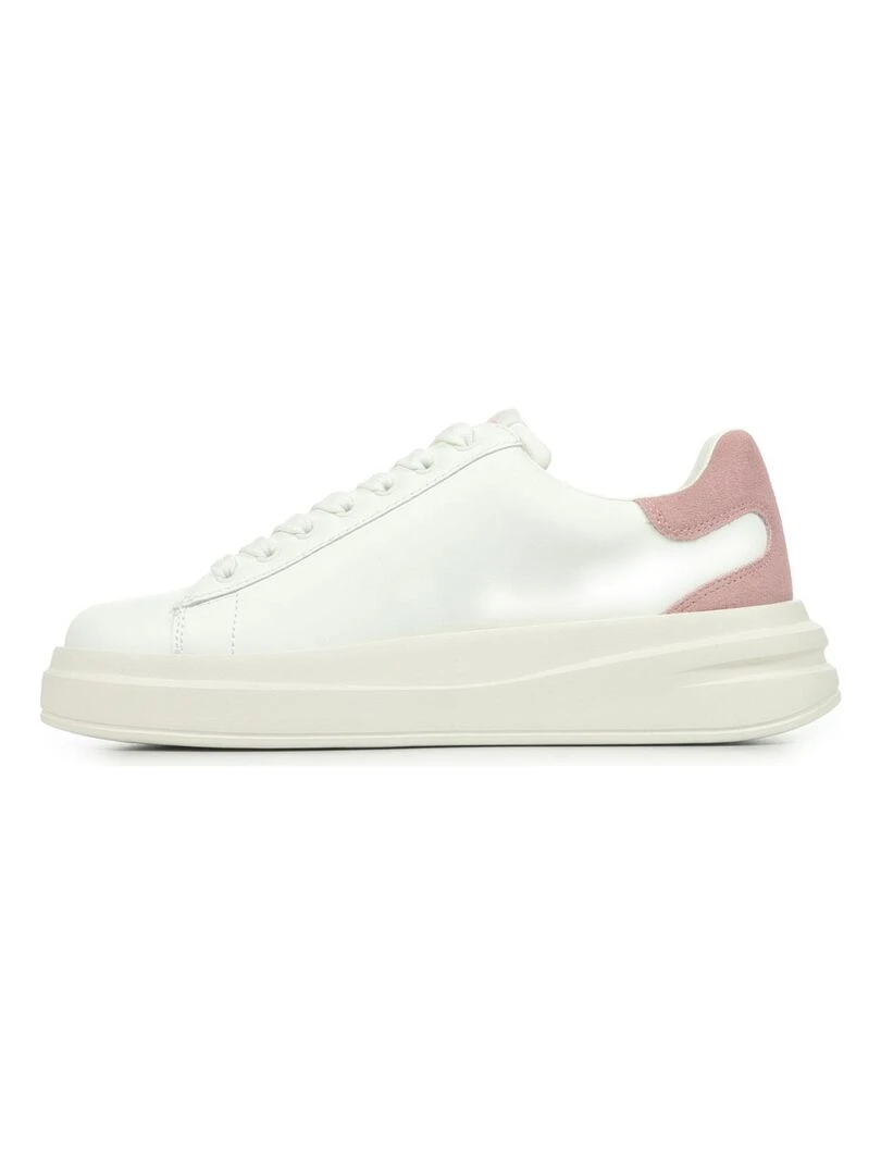 Baskets Guess FLJELBLEA12WHIPI   Blanc Rose