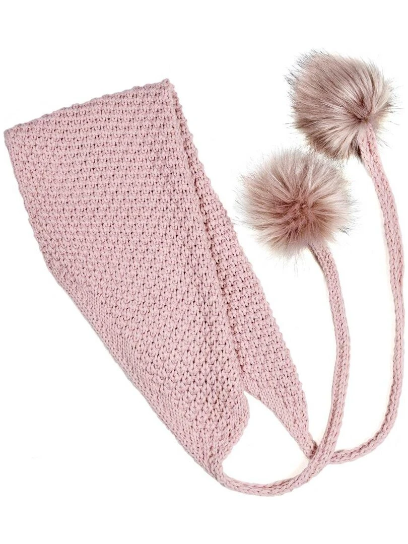 Echarpe Layra   Fabriqué en Europe   Vieux rose