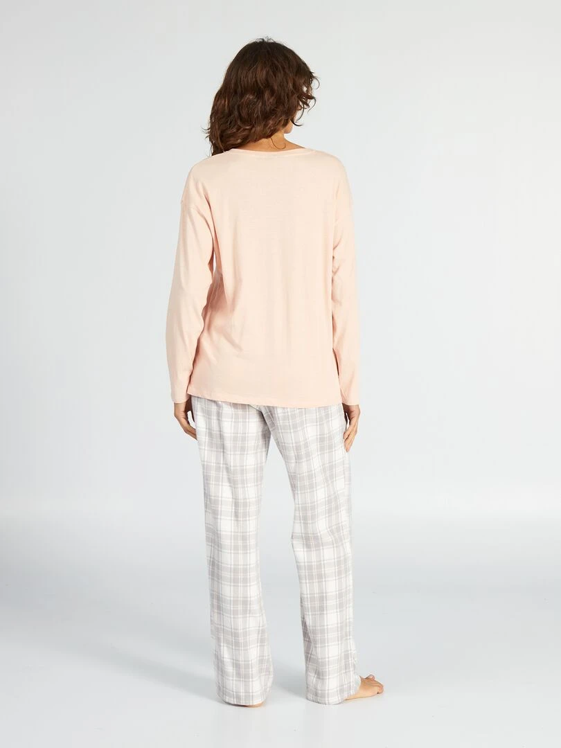 Ensemble pyjama 2 pièces   Rose