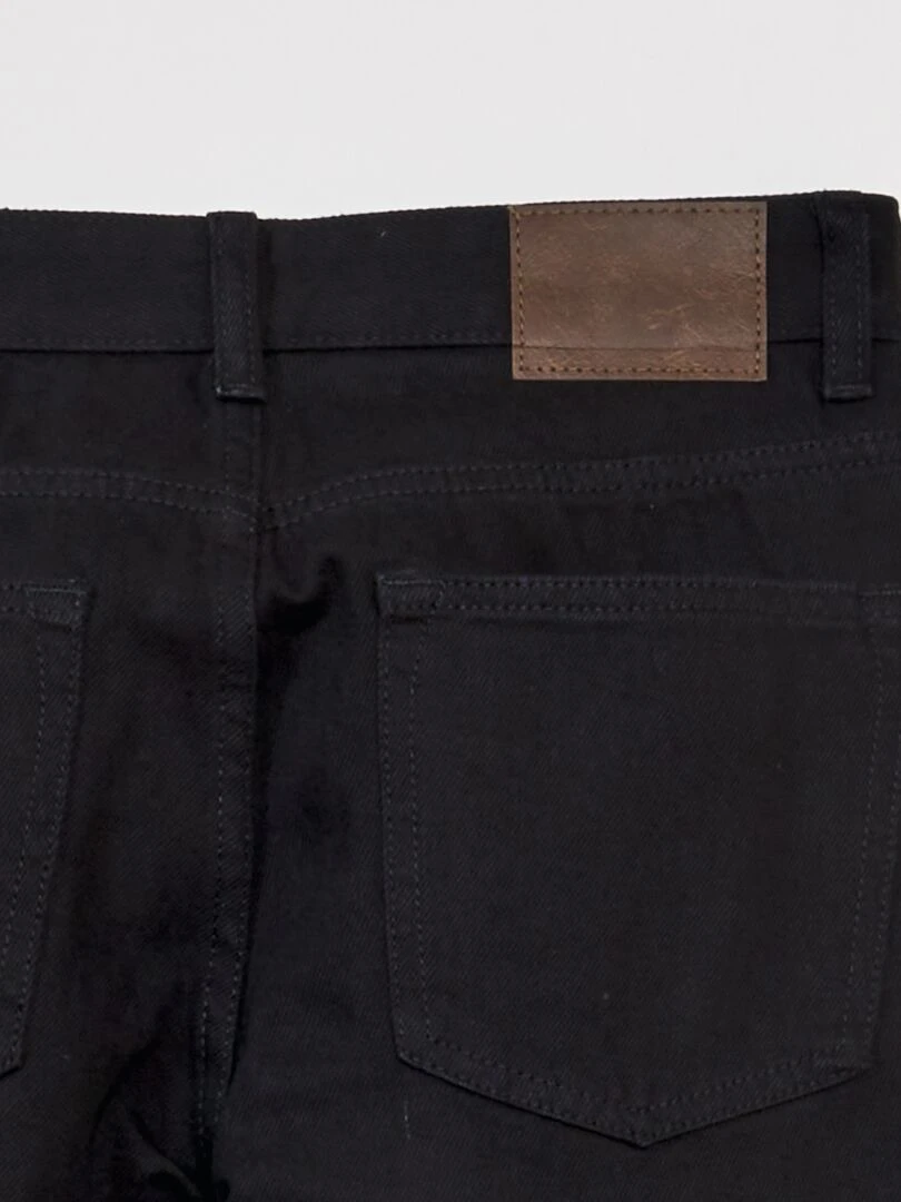 Jean droit   L32   Noir