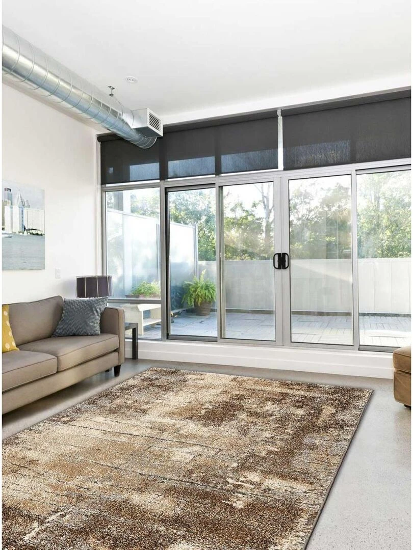 Tapis salon NATACT OEKO TEX®   Gris