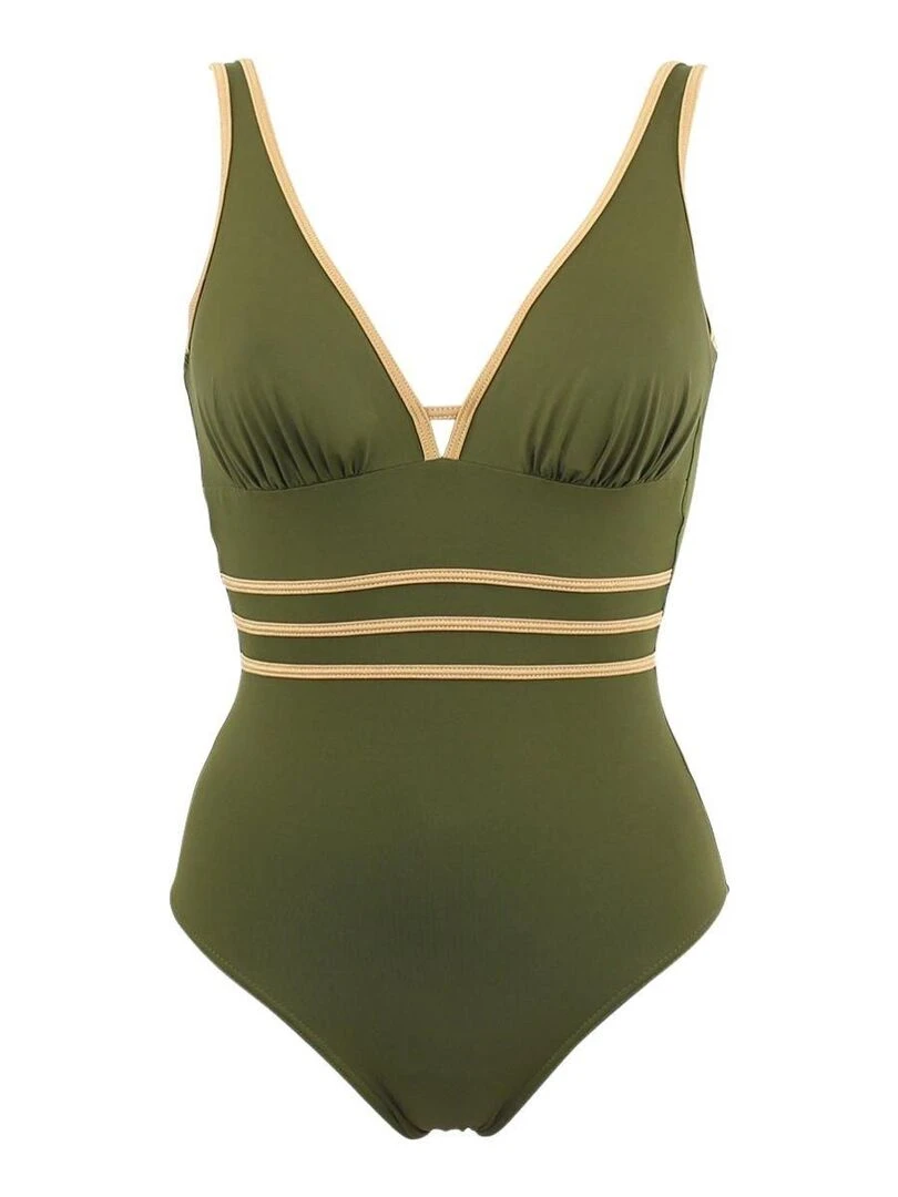 Maillot 1 pièce sans armatures bonnet CDE Venezia   Vert