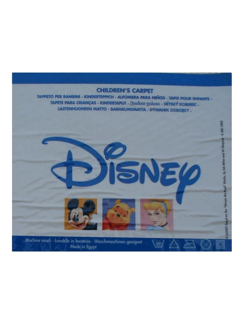 Tapis enfant CHICKEN LITTLE Bleu 80x140 Lavable 30° Bleu