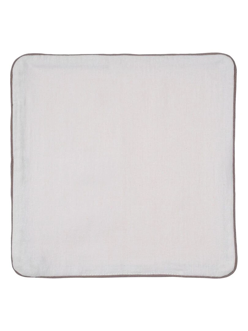 Housse de coussin Libeccio Ecru