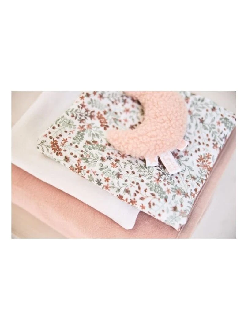Hochet Lune Rose Pale   Jollein   Rose