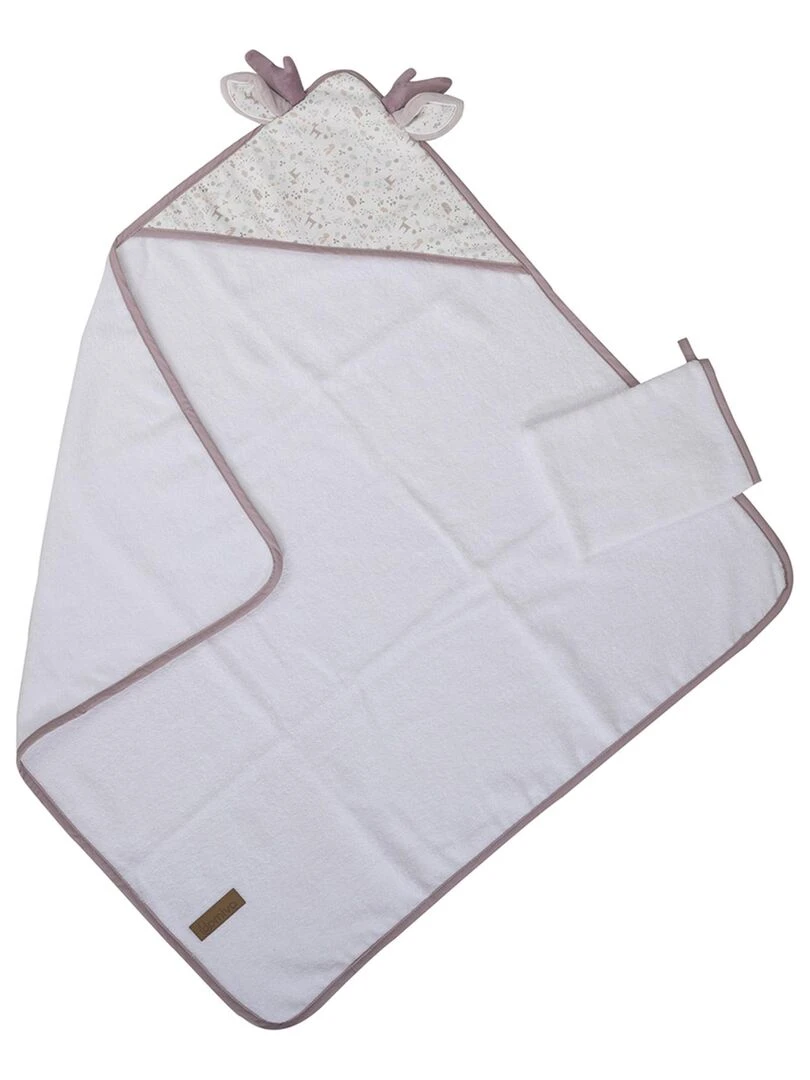 Coffret sortie de bain au style enchanté Mauve lilas