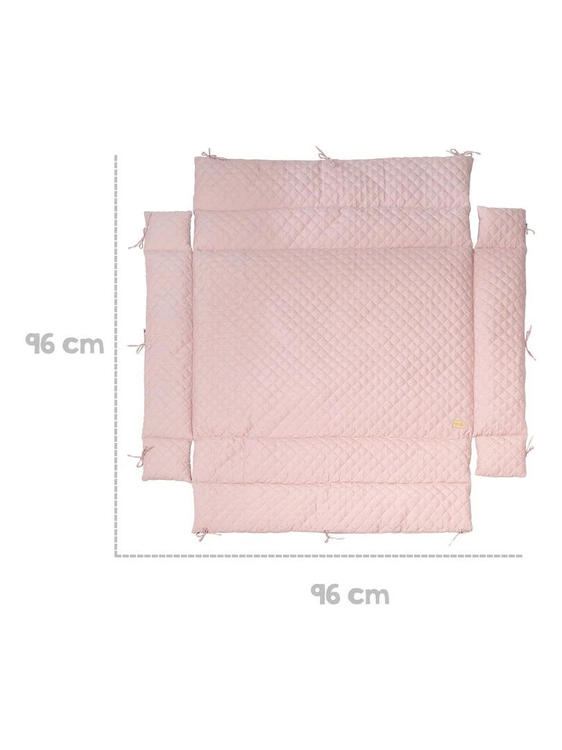 Tapis de parc rectangulaire avec bords   imperméable 'ROBA' roba Style   Rose