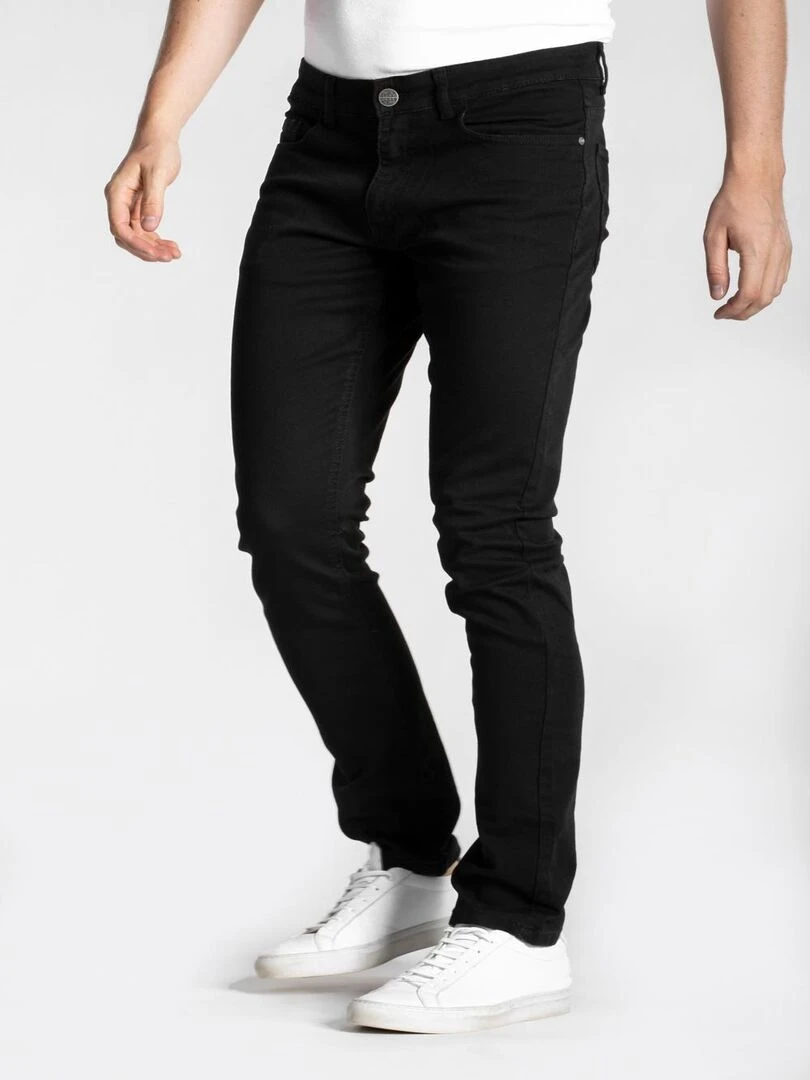 Jeans stretch RL80 Fibreflex® coupe droite ajustée twill 'Rica Lewis' Noir