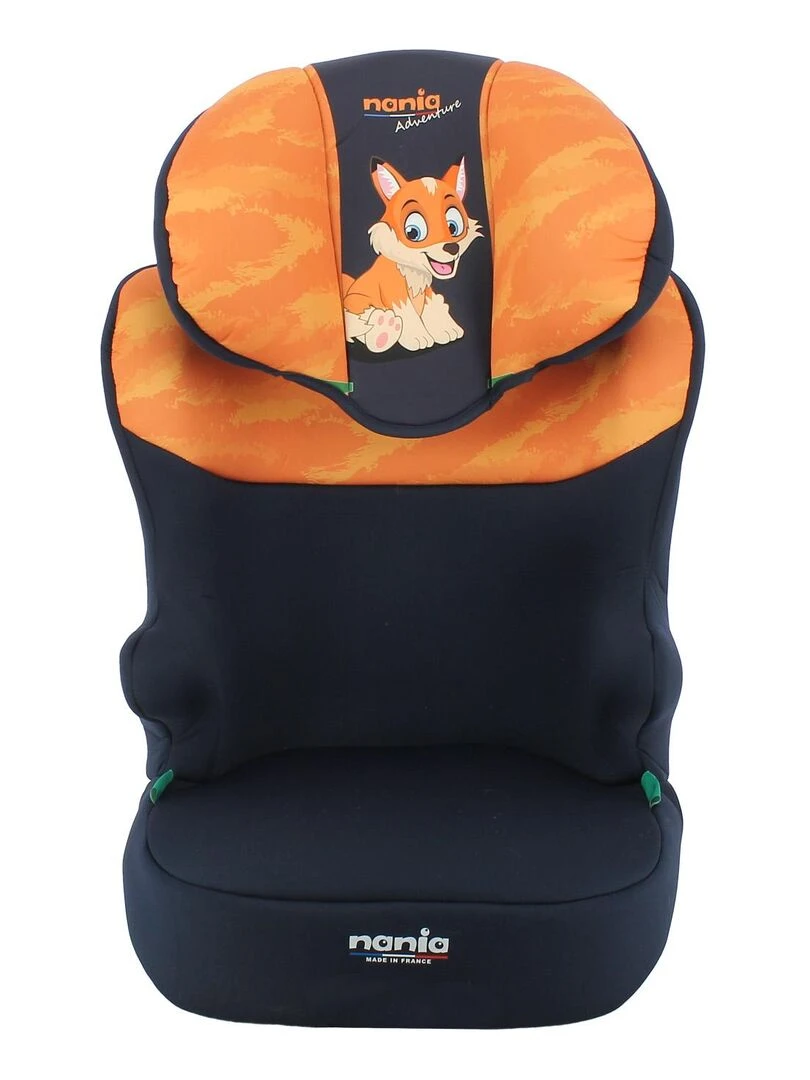 Nania – Siège auto ceinturé START I 106 140 cm R129 i Size – Fabrication Française Renard Orange