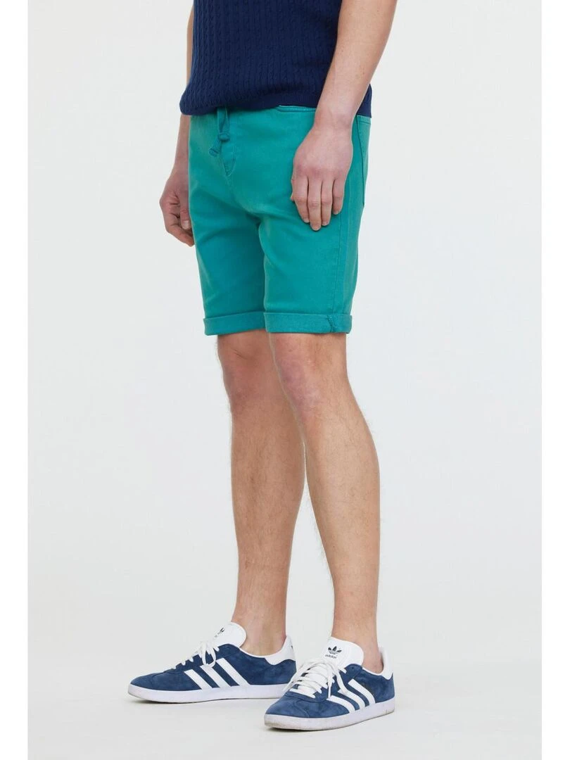 Lee Cooper Short coton straight NAZRI Vert émeraude