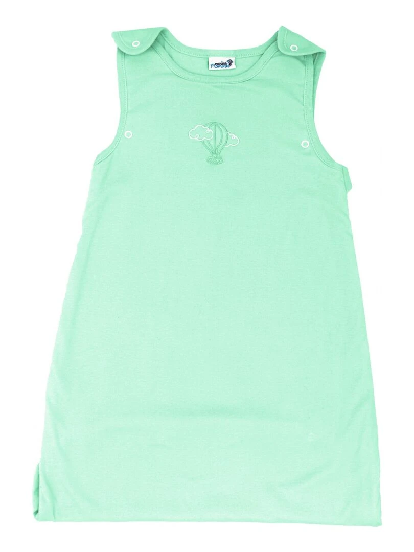 Gigoteuse Été Évolutive 3 6 mois Coton Bio couleur Menthe Vert d'eau