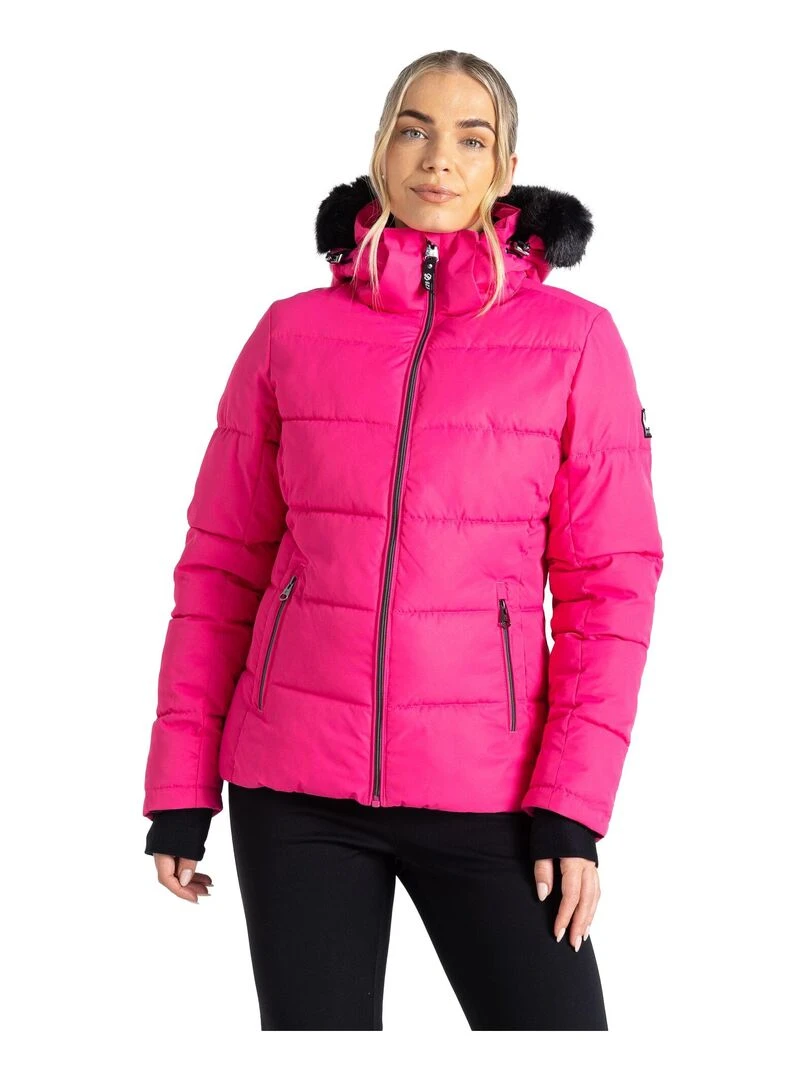 Dare 2B   Blouson de ski GLAMOURIZE   Rose foncé