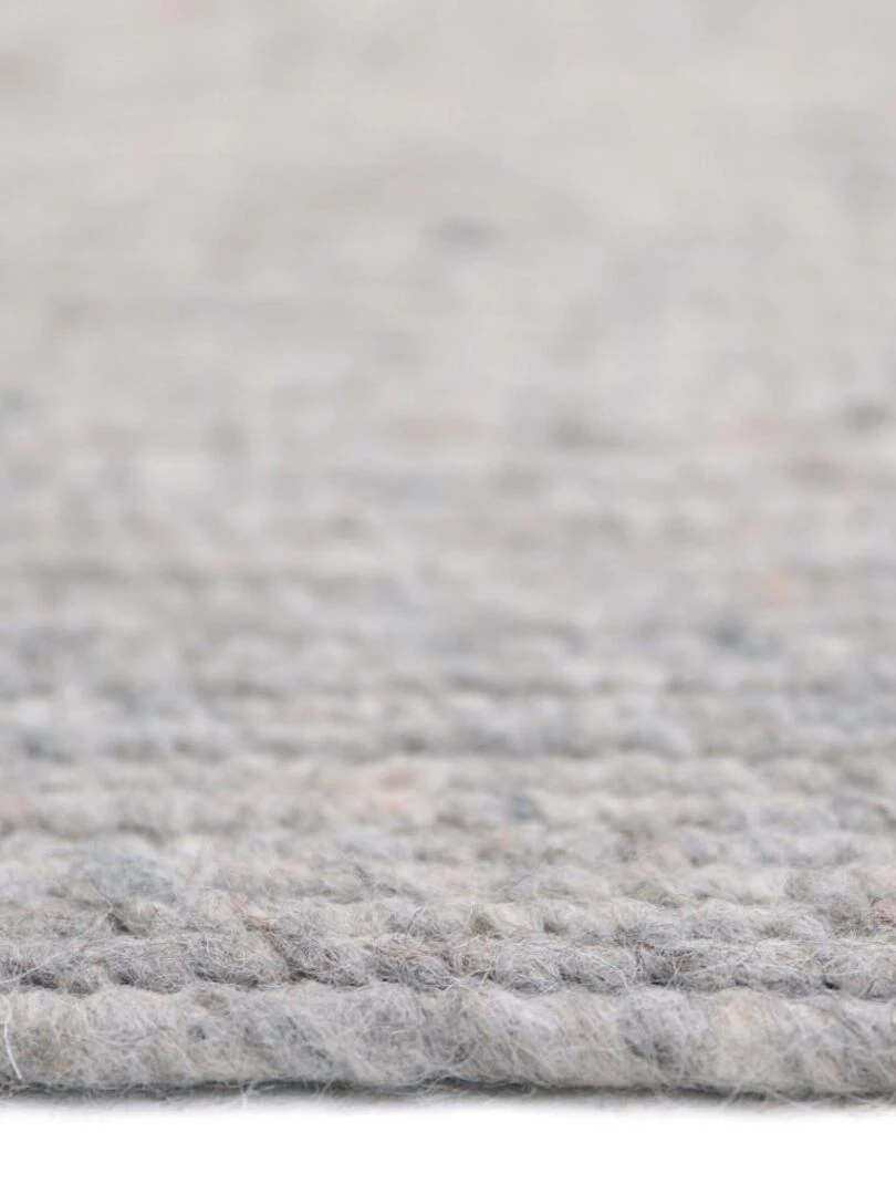 Tapis Coton Neethu Grey par Nattiot   Ø 160 cm   Nattiot   Gris