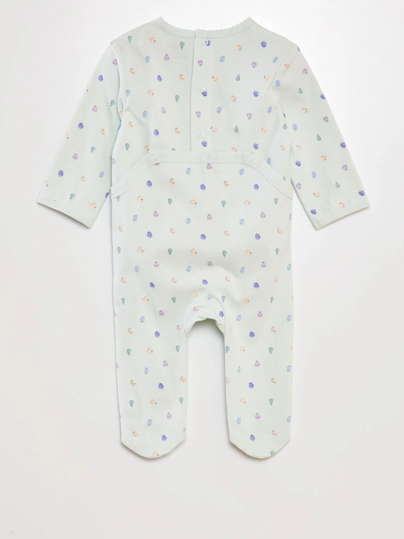 Pyjama dors bien en coton   BLEU