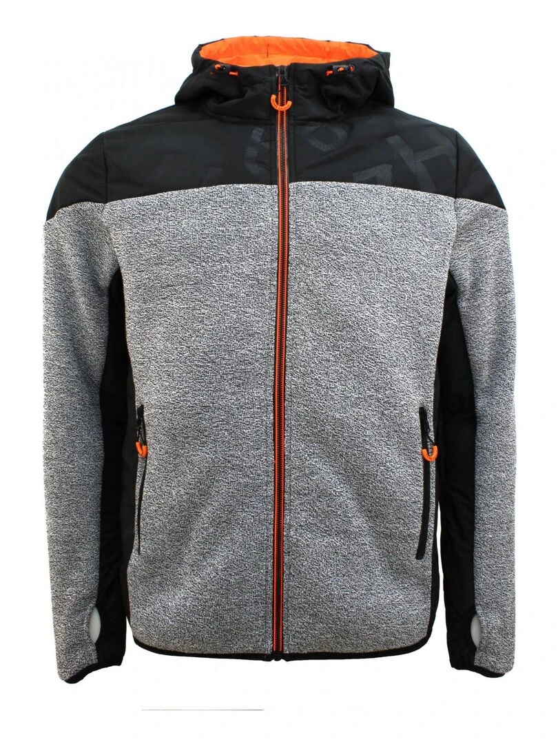 Blouson polaire homme COOPER DEGRE CELSIUS Orange