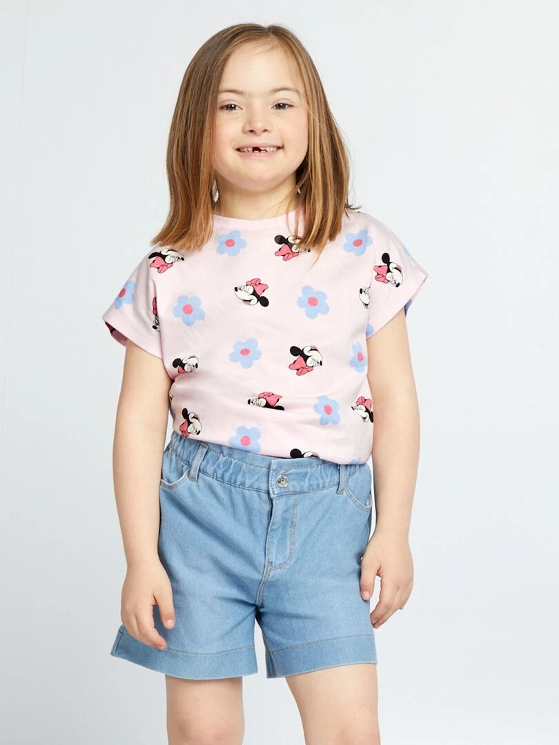 Short en denim   So Easy   Bleu clair