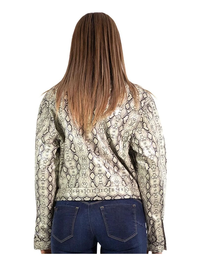 Blouson perfecto Kebello   Beige