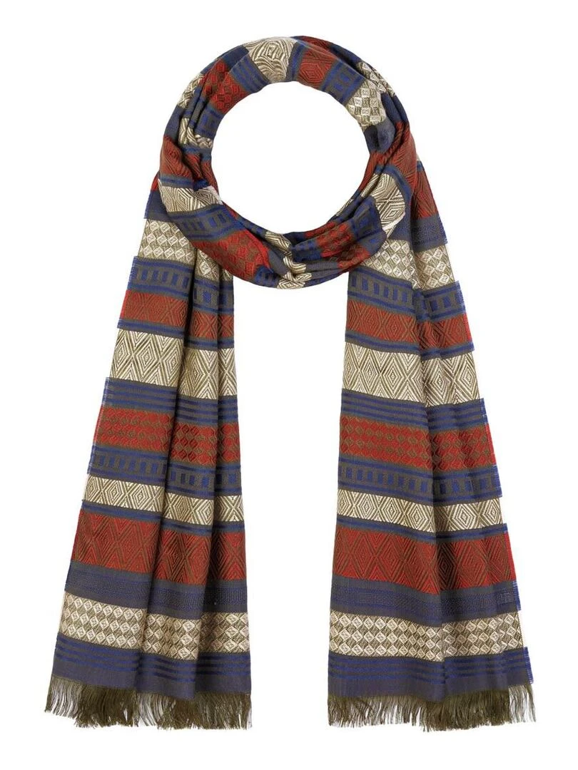 Echarpe Légère Baggy Fabriqué en France Multicolore
