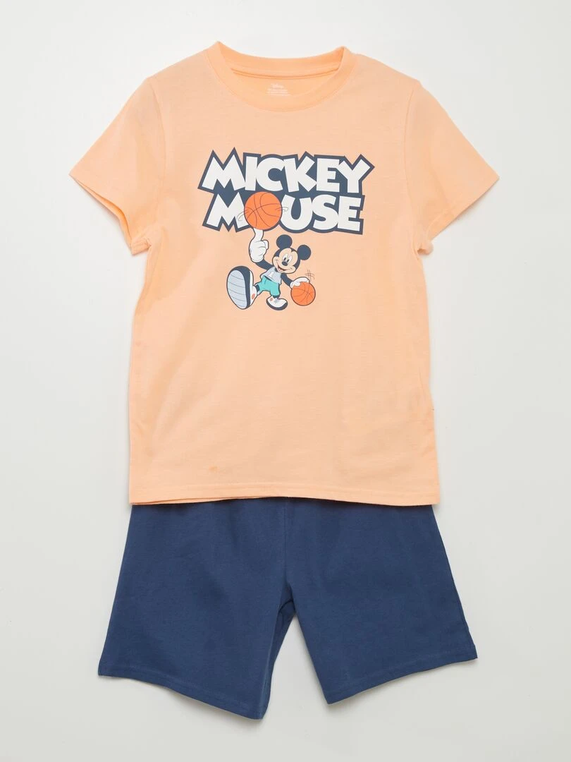 Pyjama court 'Disney' 2 pièces Orange