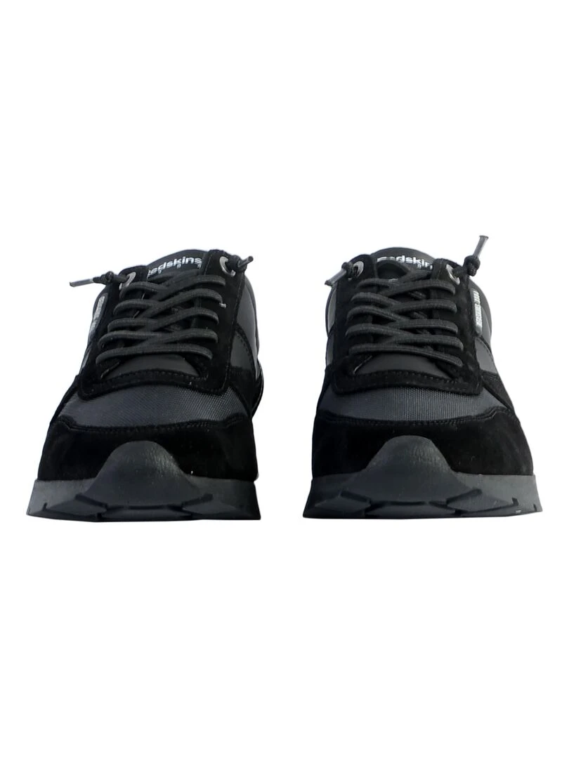 Basket Cuir Redskins Smith   Noir