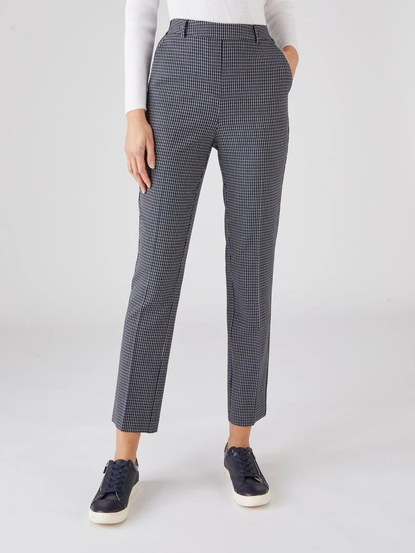 Pantalon 7/8ème bi stretch Damart Bleu