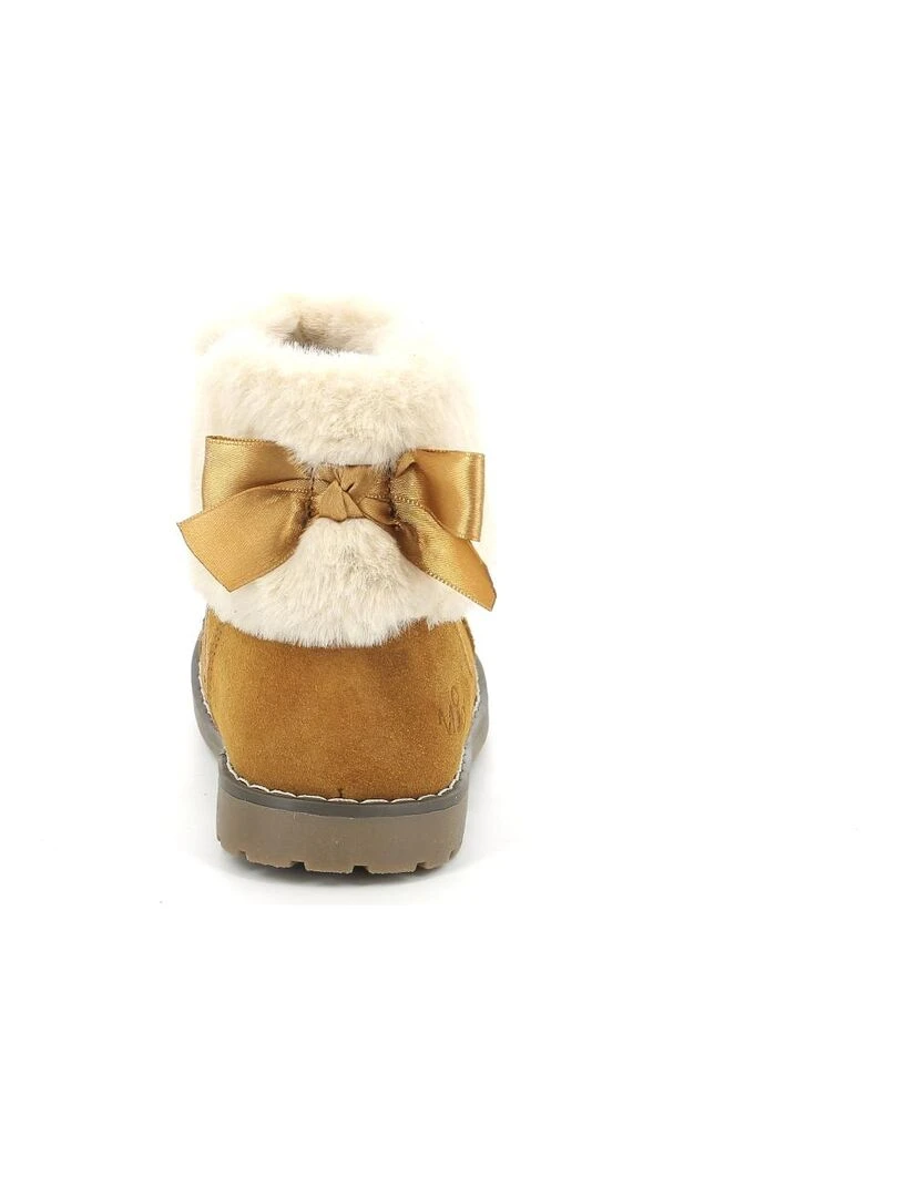 Bottillons Synthetique Tinao   Bleu marine