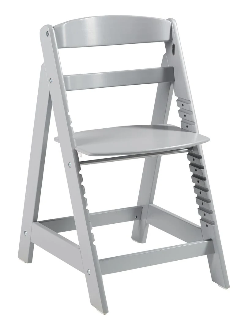 ROBA Chaise Haute Évolutive "Sit Up Click"   Fermeture À Clic Innovante   Gris