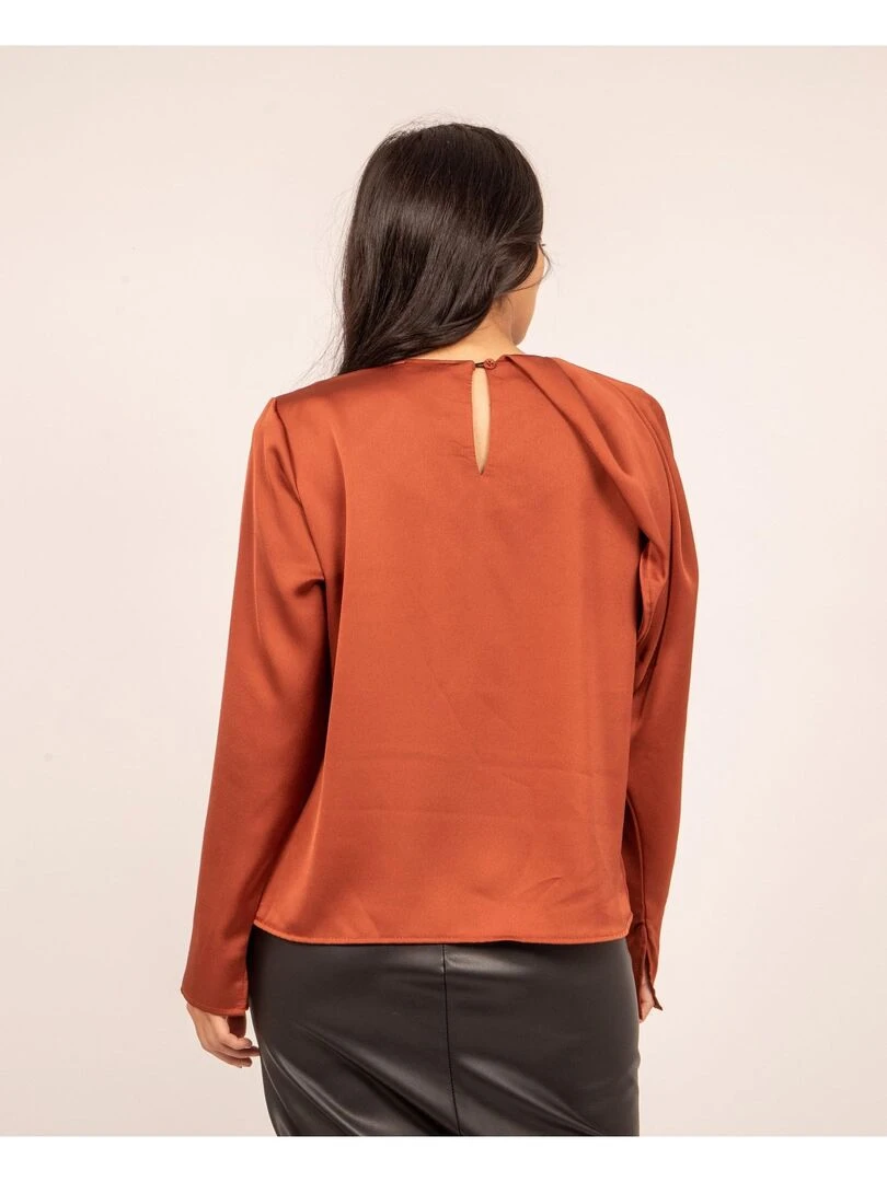 Blouse FELINDA Rouge brique