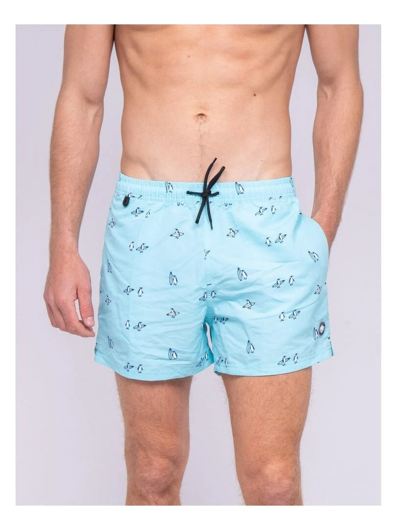 Short de bain GILSON Bleu ciel