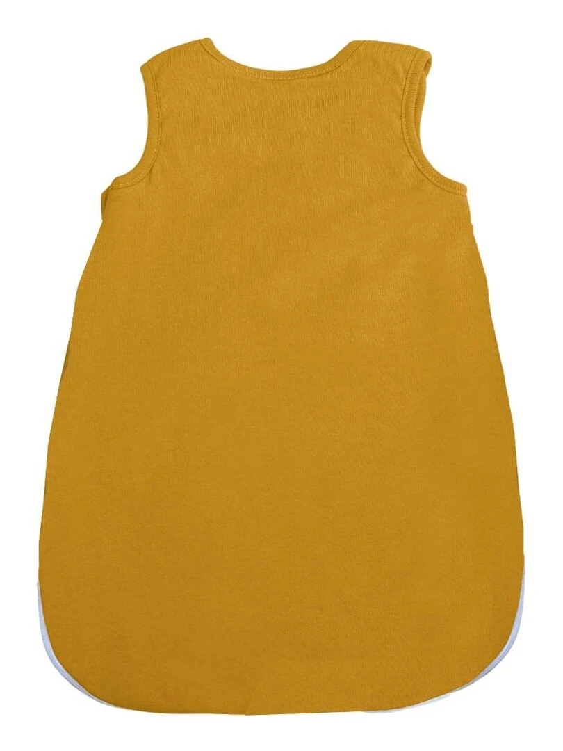 Gigoteuse mi saison 0 3 mois 100% Coton Bio couleur Miel   Moutarde