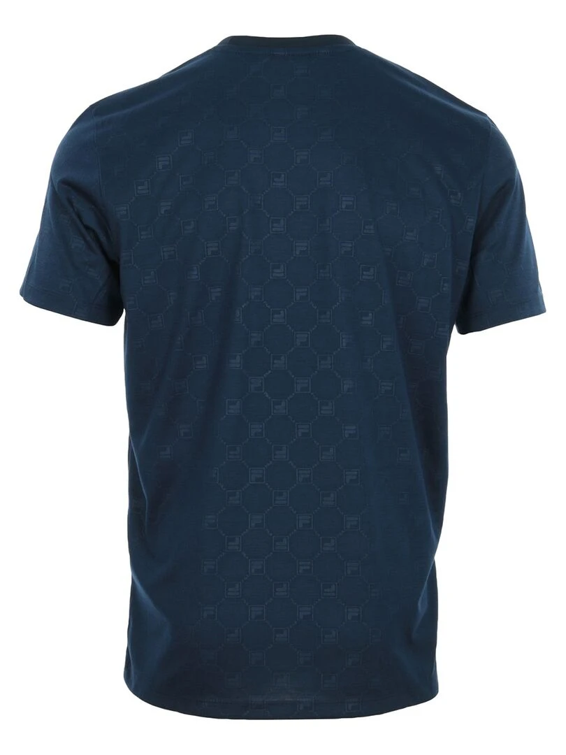 T shirt Fila Nariman Aop Tee Bleu marine