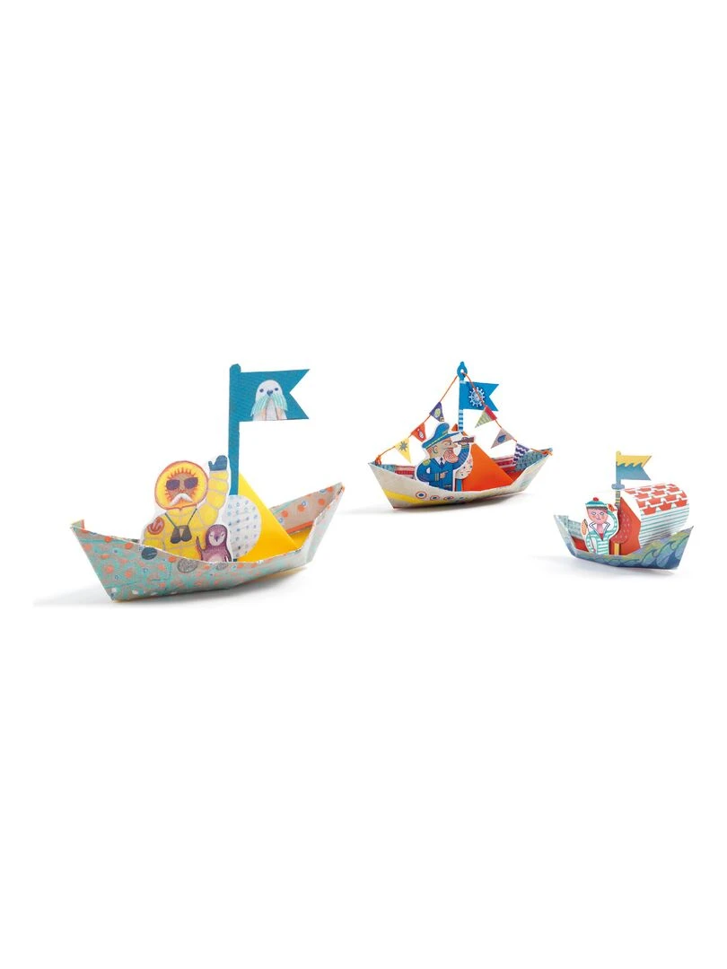 Set origami : Bateaux sur l'eau   N/A