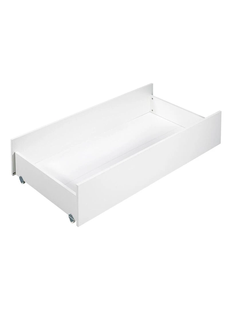 Tiroir pour lit évolutif en bois blanc BABYPRICE Blanc
