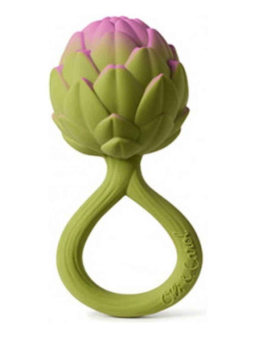 Hochet Artichaut Vert