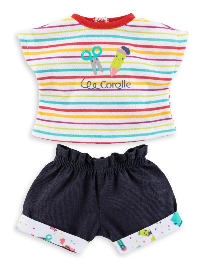 Short et T Shirt Petit Artiste pour poupée ma Corolle N/A