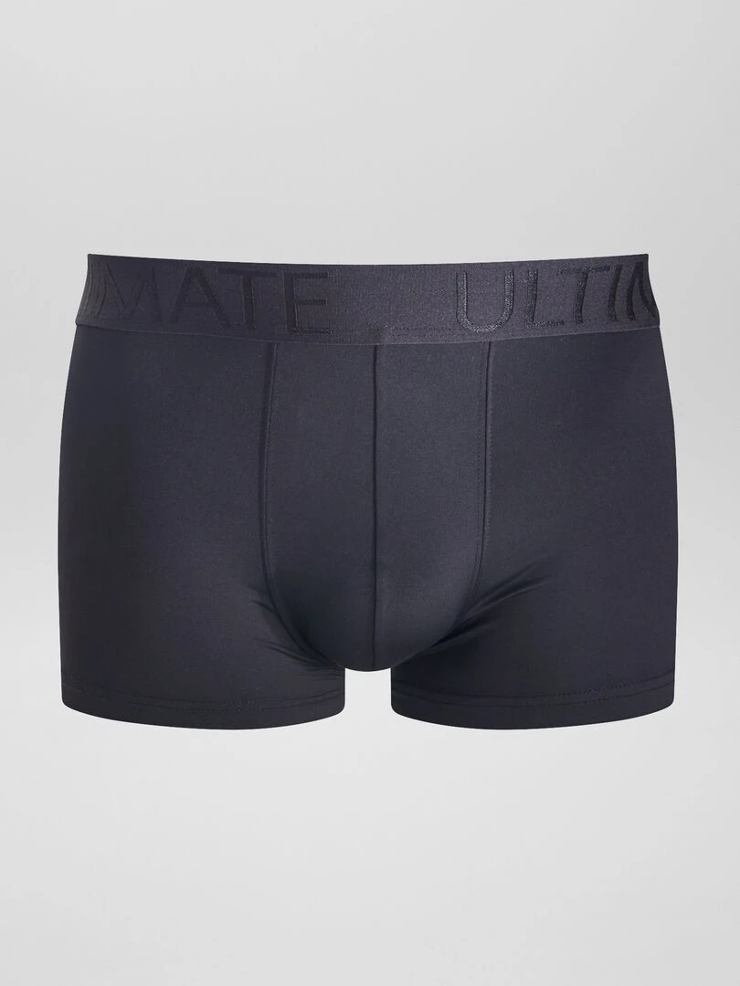 Lot de 3 boxers en microfibre stretch Noir