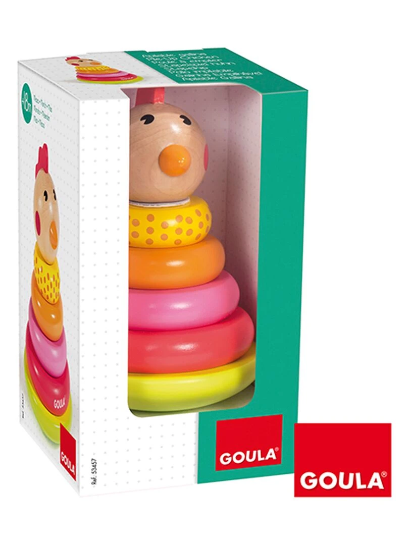 Pyramide en bois Poule   N/A