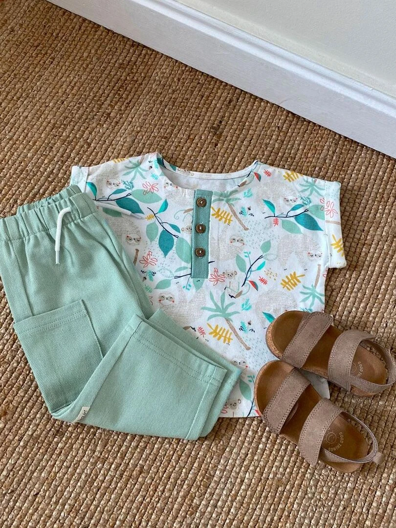 Pantalon garçon Bayamo   Vert