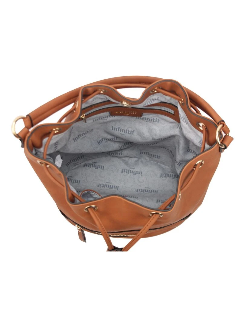 INFINITIF   SAC A MAIN ROBINETTE   Marron