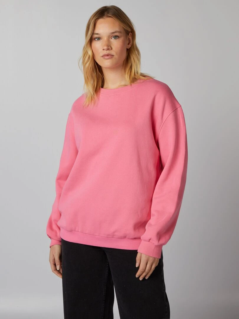 Sweat oversize rose