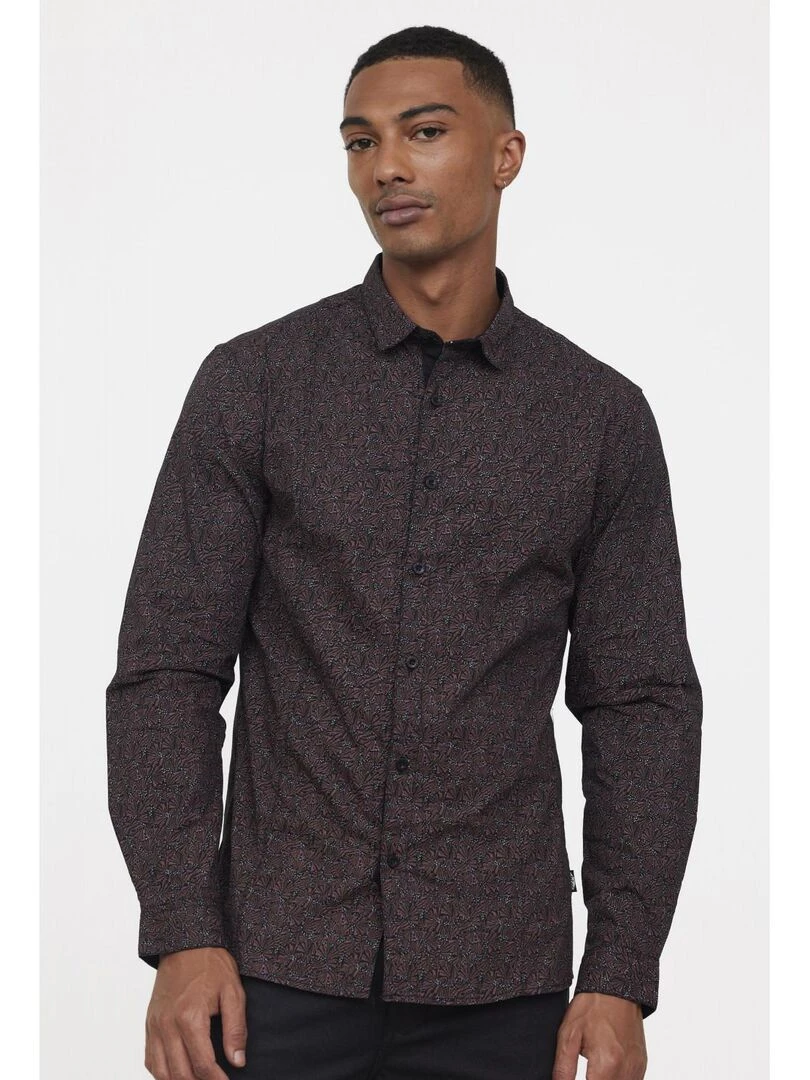 Lee Cooper Chemise manches longues coton DYM Noir