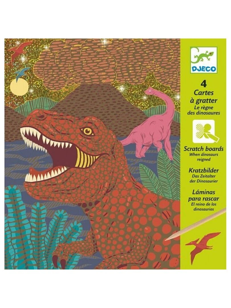 Cartes A Gratter Le Regne Des Dinosaures N/A