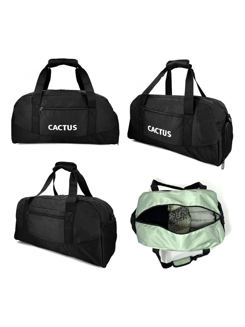 Sac de voyage week end 26L et sport sans roulettes   Noir