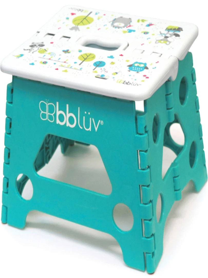 Marche pied pliable Stëp Aqua Bleu