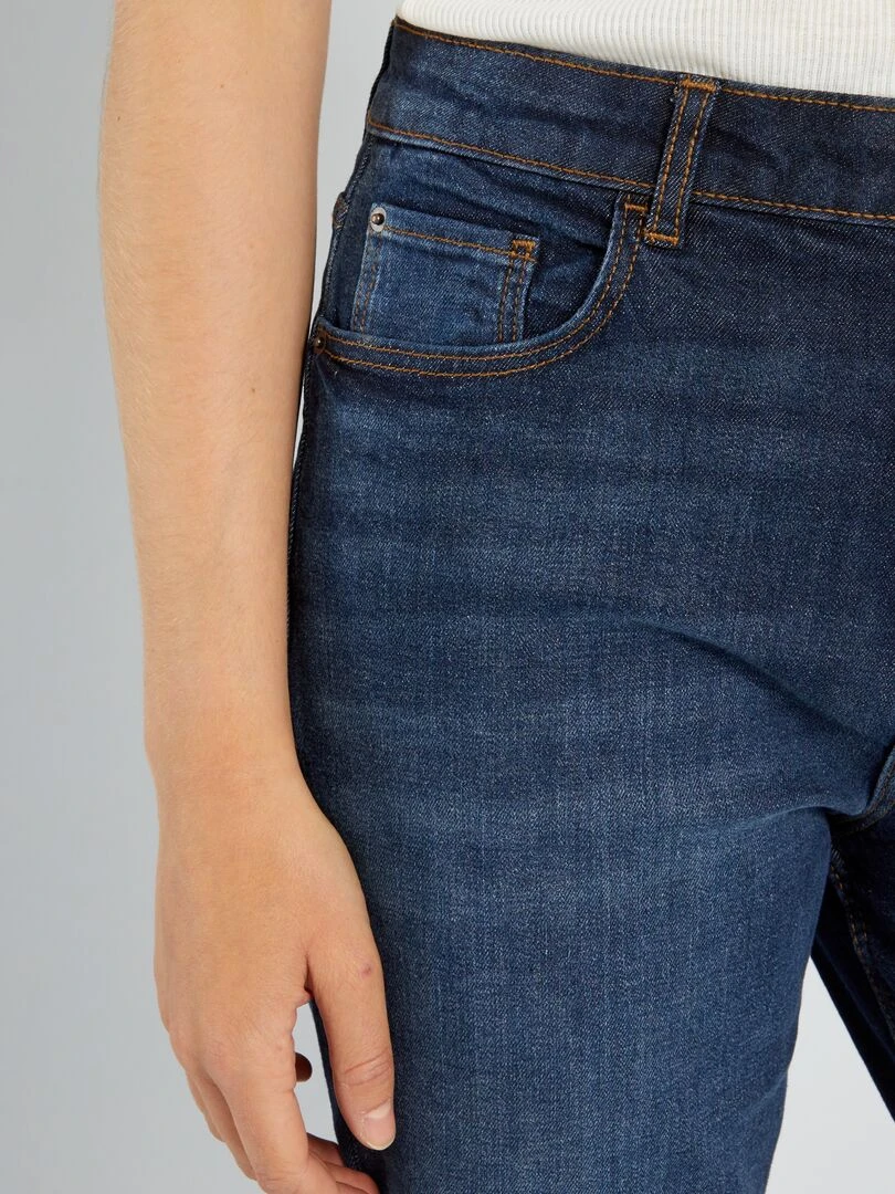 Jean regular taille haute   34L   Brut
