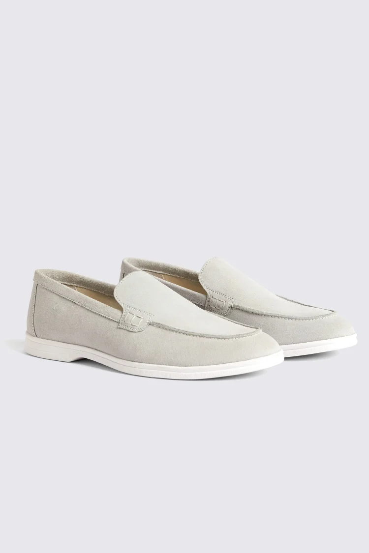 Lewisham Ivory Suede Casual Loafers Buy Online at Moss