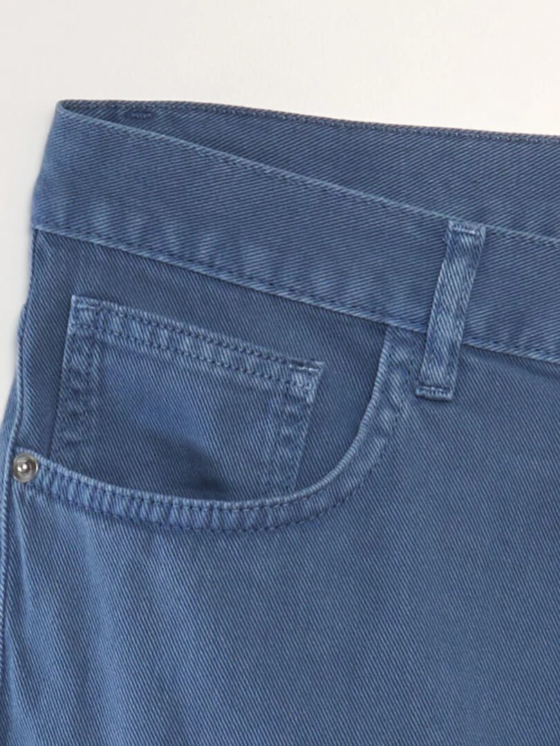 Jean à coupe droite   L32   Bleu