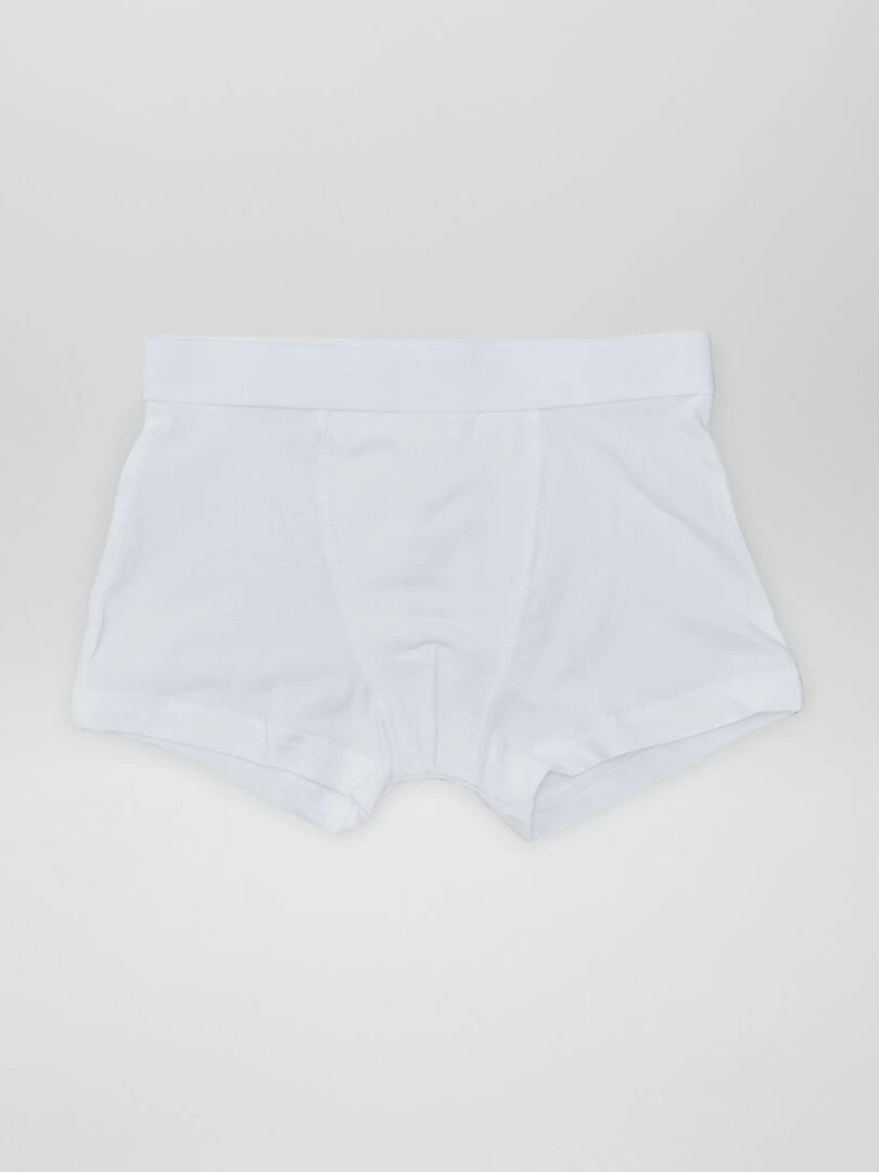 Lot de 3 boxers   Blanc